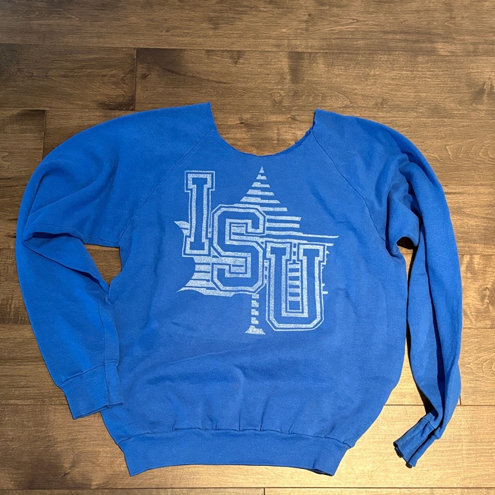 Blue LSU Women's Sweater